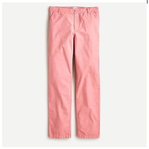 J.Crew tall slouchy boyfriend chino pant size 26 in pink.